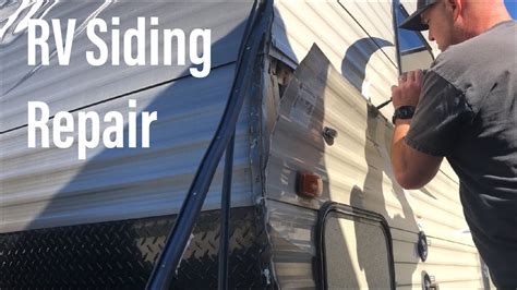 rv trailer aluminum siding problems